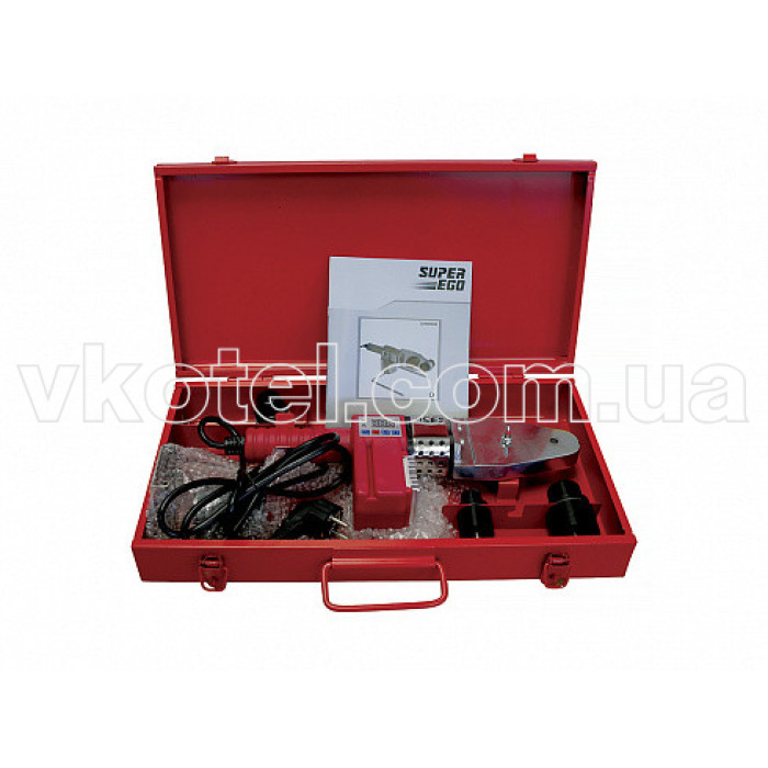 Аппарат (паяльник) для сварки враструб пластиковых труб SUPER-EGO SOCKET 20-63 мм