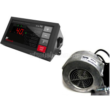Комплект автоматики котла KG Elektronik SP-30 PID + вентилятор WPA X2