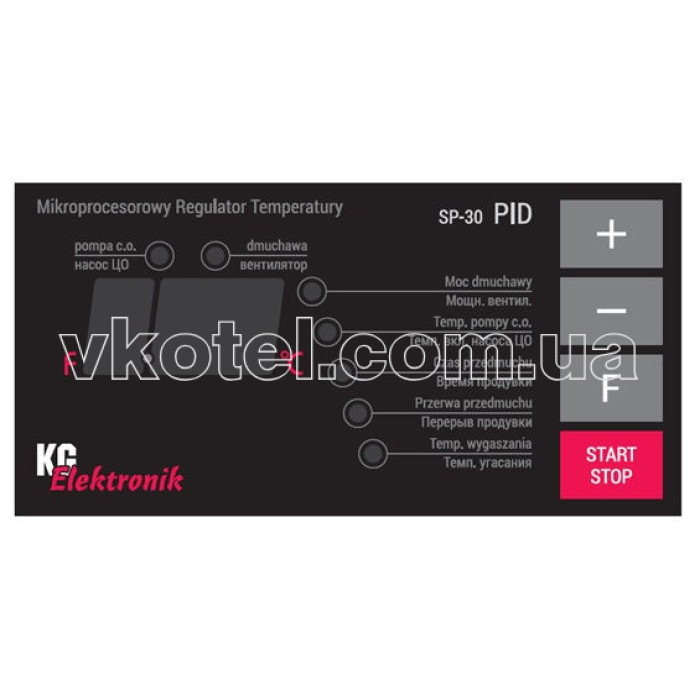 Автоматика для котла  KG Elektronik SP-30 PID  (с датчиком выхлопа)