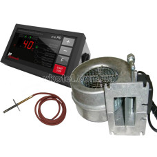Комплект автоматики котла KG Elektronik SP-30 PID + вентилятор WPA X2