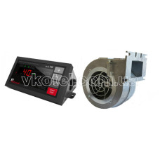 Комплект автоматики котла KG Elektronik SP-30 PID (c датчиком выхлопа) + вентилятор Nowosolar NWS-100