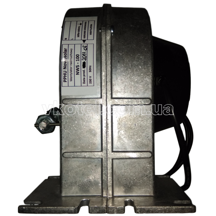 Комплект автоматики котла KG Elektronik SP-30 PID (c датчиком выхлопа) + вентилятор Nowosolar NWS-100