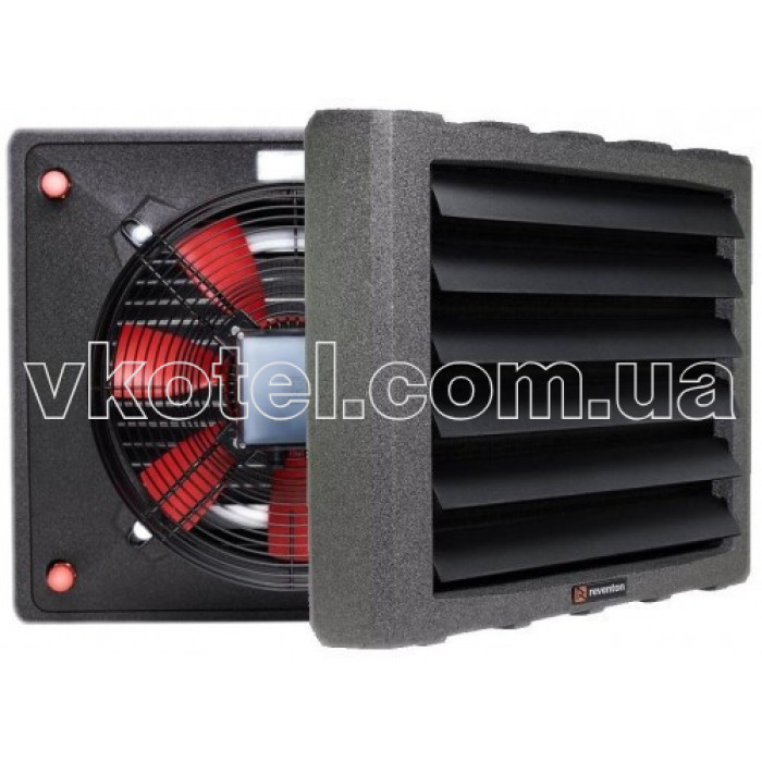 Водяний тепловентилятор Reventon HC 50-3S 47 кВт + КРЕПЛЕННЯ + РЕГУЛЯТОР