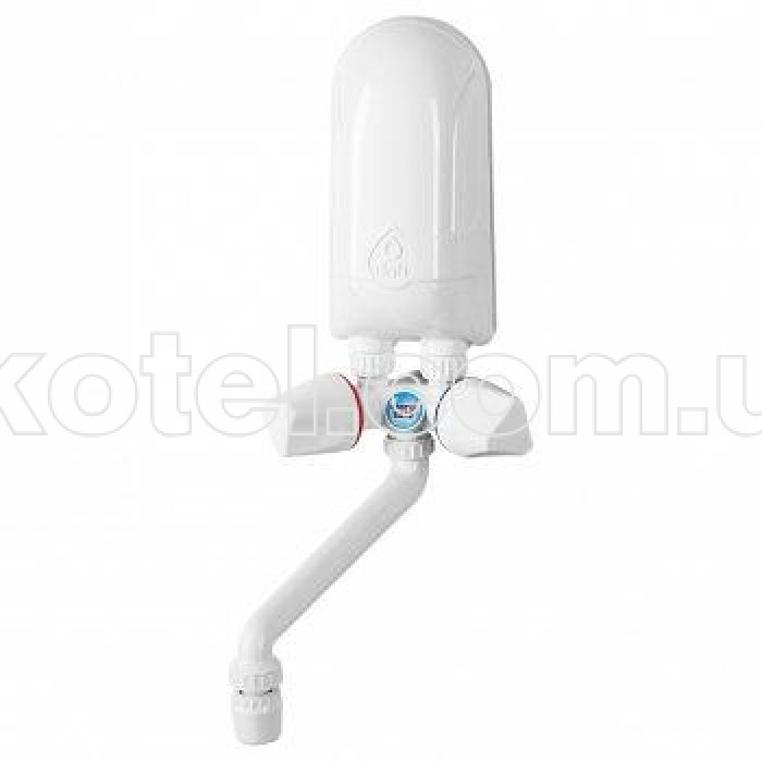 Проточний водонагрівач DAFI 4,5 кВт (однофазний) з пластиковим краном