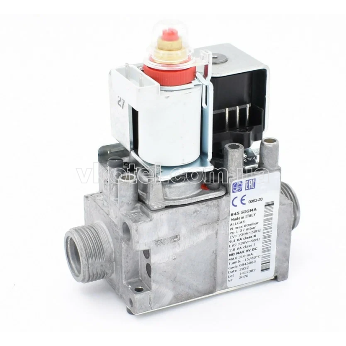 Газовый клапан SIT 845 для навесного котла Immergas 1.021496
