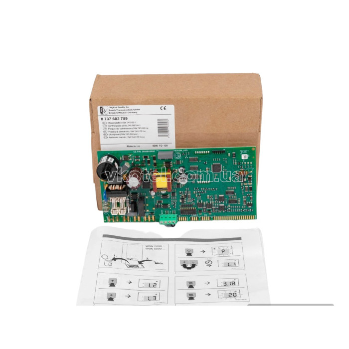 Плата управления для газового котла Bosch Gaz 6000 WBN 8737602759