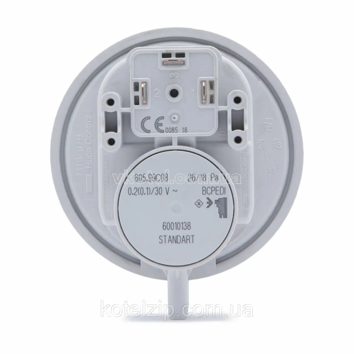 Реле тиску/пресостат HUBA 26/18 Pa для котлів BOSCH GAZ 2000 W, 6000, BUDERUS LOGAMAX 87161567440