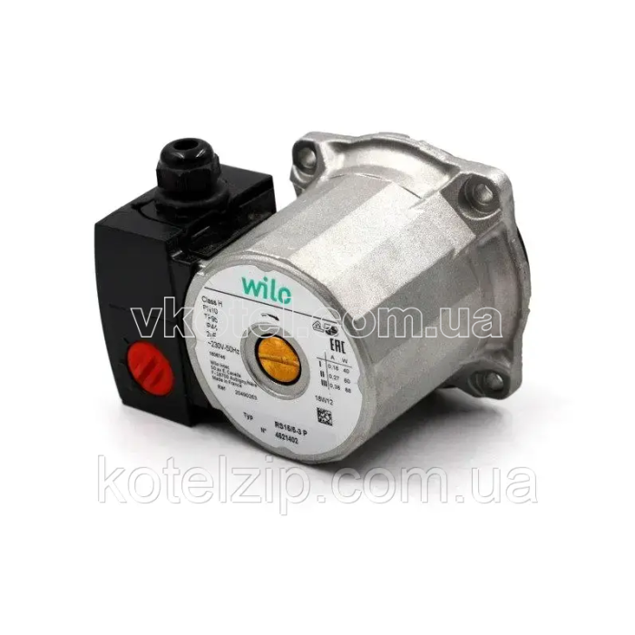 Циркуляционный насос WILO RS 25 6-3-Р (30мм) для котлов , Hermann, Immergas, Ferroli,Termet, Vaillant