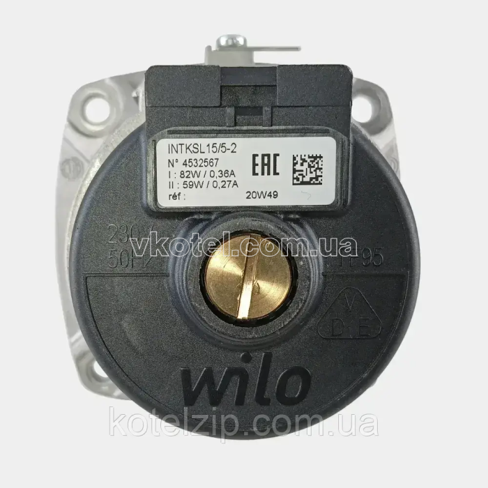 Насос циркуляционный для котла Clas, Genus 65104227, 65104319 (голова 2 скорости))