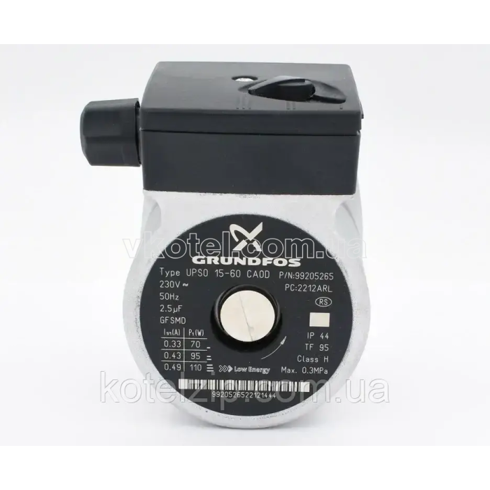 Насос для котла Grundfos UPS 15-60, Westen, Beretta (3 швидкості 95Вт) 5655200 R2225