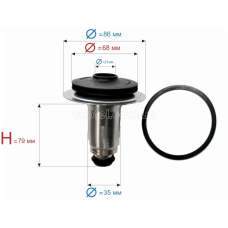 Ротор насоса для котла Clas, Genus 65104227, 65104319, 4522153 (ремкомплект)