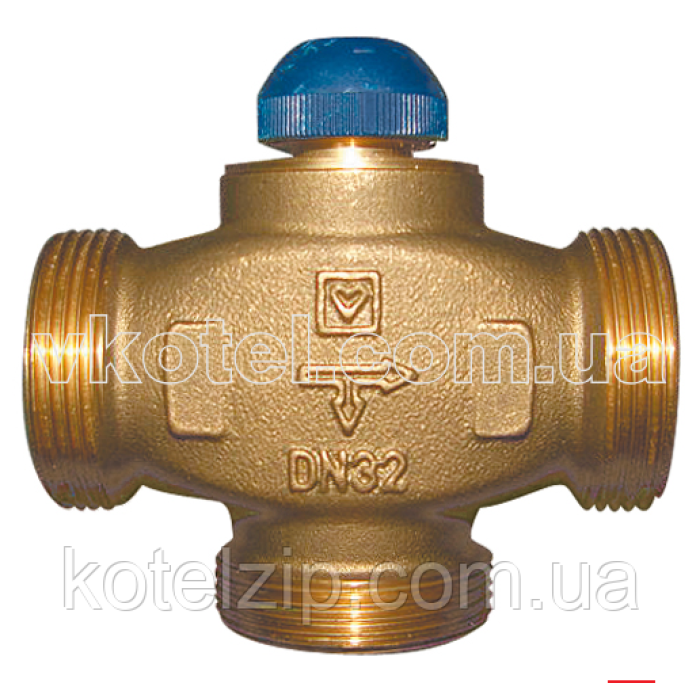 Трехходовый термостатический распределительный клапан HERZ CALIS-TS-RD DN15 (1/2"), 3Kvs