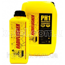 RADIFLUSHER pH1, 1 л - жидкость для промывки систем охлаждения, печек, радиаторов