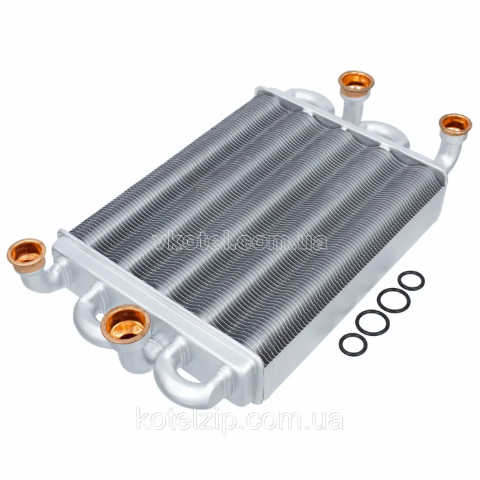 Теплообменник для газового котла Ferroli Fereasy C24D, Domina C24N 39837660, 39841310