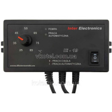Автоматика для твердопаливного котла Inter Electronics IE-19 (для 1 насоса ЦО)