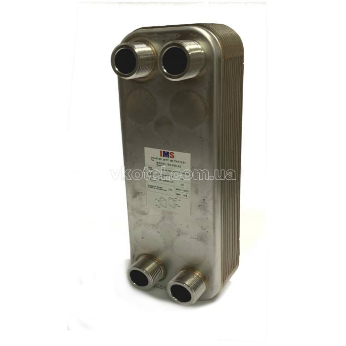 Пластинчастий теплообмінник IMS B3-026-22 1 (60-80кВт)