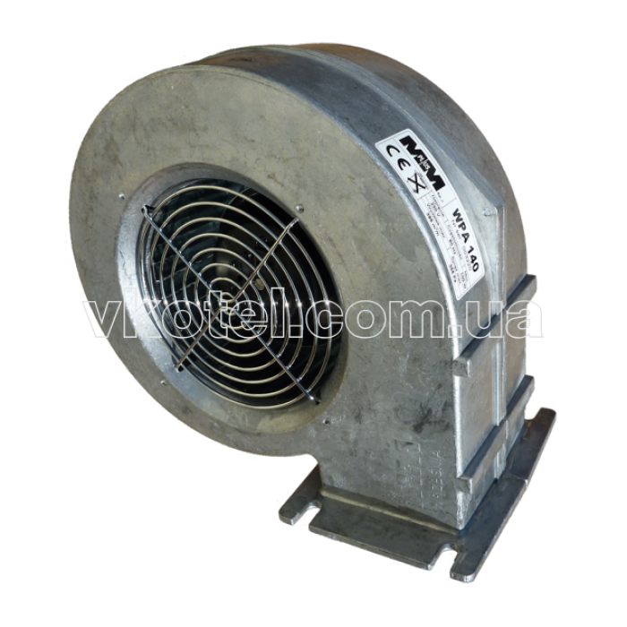 Вентилятор для твердотопливного котла  WPA-140 МplusМ до 80Квт (Польша)