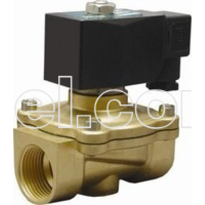 Клапан соленоидный электромагнитный «HSP» нормально-открытый 3/4"