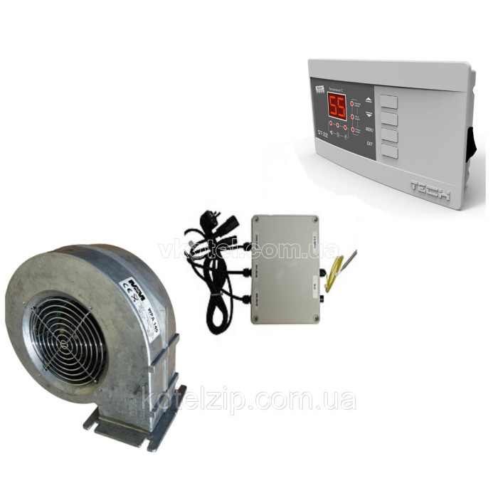Блок керування котлом Tech ST-22 + модуль Tech ST - 63 + турбіна WPA 160