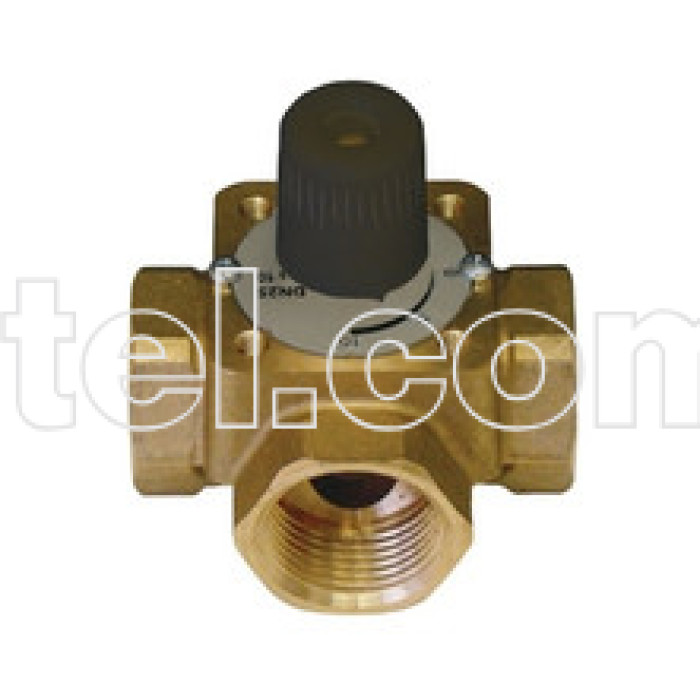 Трехходовой смесительный кран с ручкой DN15 HERZ 2137