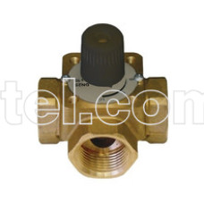 Трехходовой смесительный кран с ручкой DN40 HERZ 2137