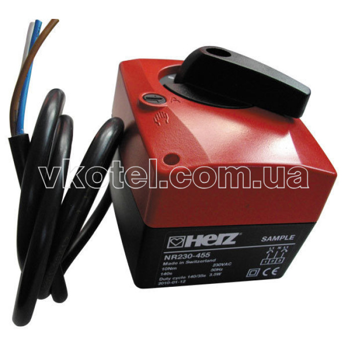 Исполнительный привод HERZ для регулирующих шаровых кранов HERZ 7712 90*, 2-х позиционный, 10 Нм, 14