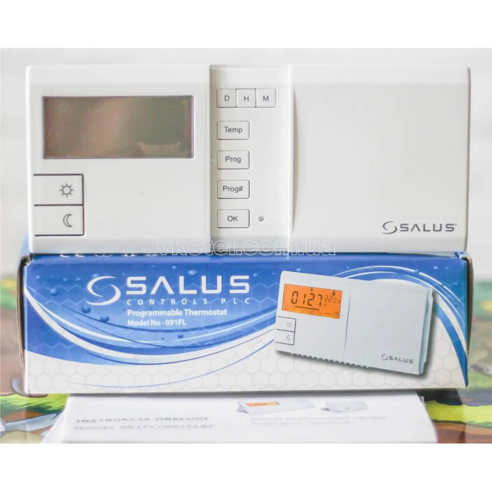 Терморегулятор тижневий бездротовий SALUS 091FLRF v2