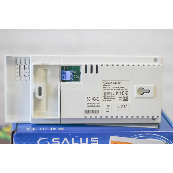 Терморегулятор тижневий бездротовий SALUS 091FLRF v2