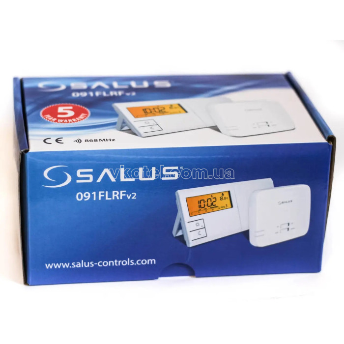 Терморегулятор тижневий бездротовий SALUS 091FLRF v2