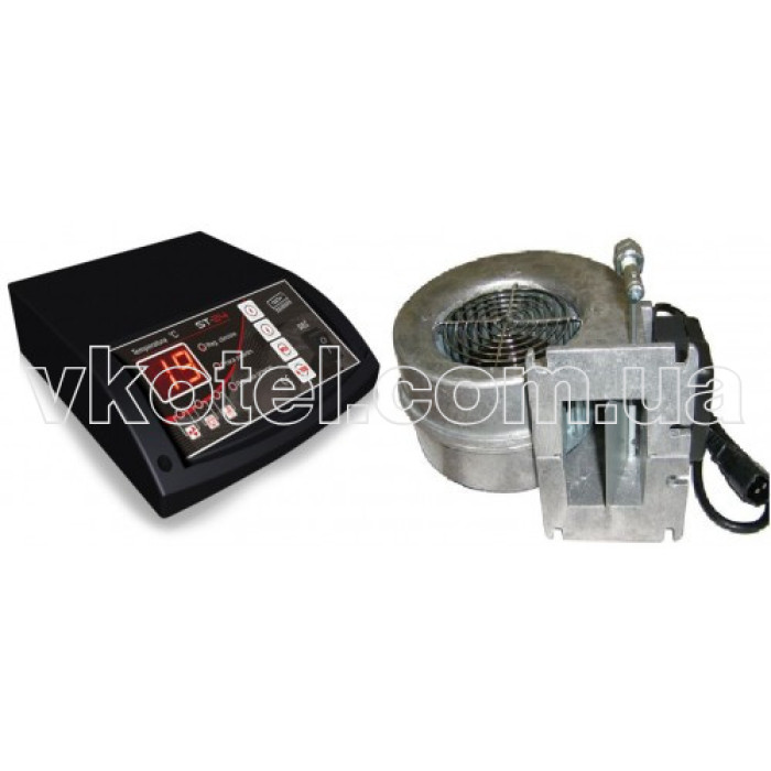 Автоматика для котла Tech ST-24 + вентилятор WPA X2 (120)