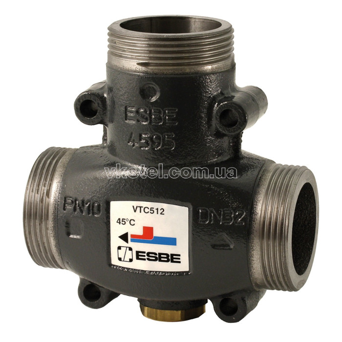 ESBE VTC512 G 1 1/4" 50°C (на вибір від 50с до 75с) термостатичний змішувальний клапан