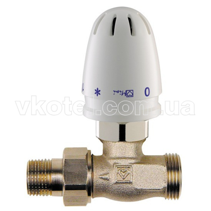 Регулятор-обмежувач температури HERZ, RTL прямий 1/2 (1920123) для теплої підлоги