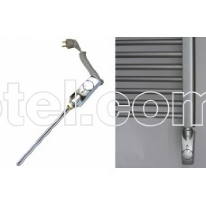 ТЭН для полотенцесушителя HEATPOL GTN с регулятором мощности 600 - 900 Вт (никель)