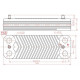 Теплообменник ГВС вторичный пластинчатый Protherm Тигр (Tiger) v12. Art. 0020025294