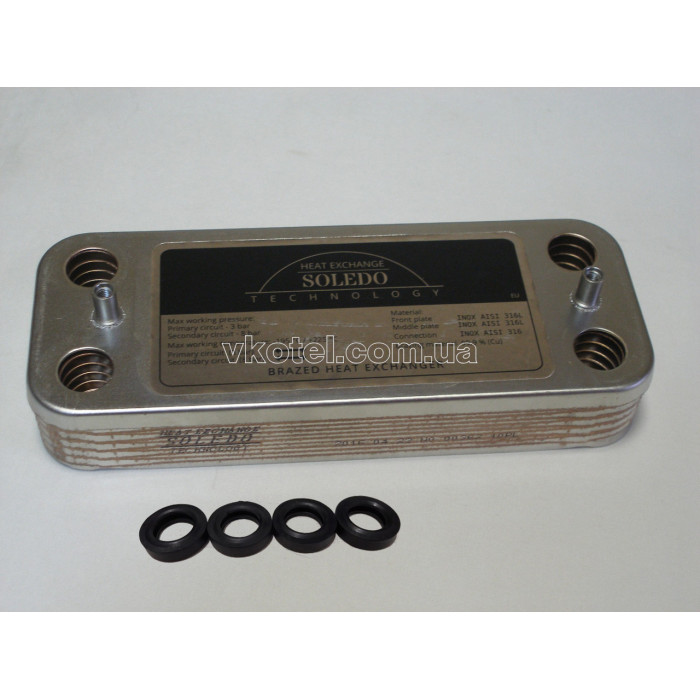 Вторинний теплообмінник Ariston UNO 10 пл. Art. 995945