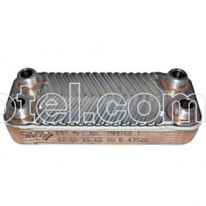 Теплообменник ГВС вторичный пластинчатый Junkers / Bosch ZW20KD/ZW-ZS20 1KE/ZW-ZS20AME/ZW-ZS20KE Art. 87054062