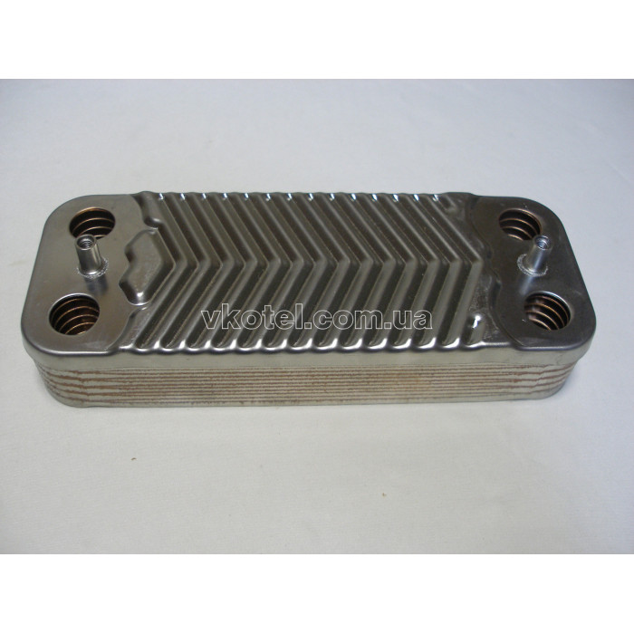 Теплообменник ГВС вторичный пластинчатый 12 пл. Protherm Пантера (Panther) v15, v17. Art. 0020043598