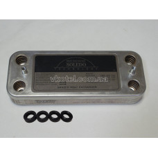 Теплообменник ГВС вторичный пластинчатый Biasi Nova Parva M 90. 10 пл. Art. BI 1001101