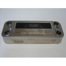 Вторинний пластинчастий теплообмінник ГВП Sime Brava ONE 12пл, бурт Art. 6265656