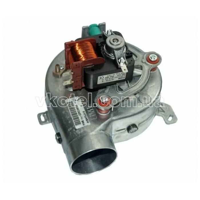 Вентилятор (турбіна димовидалення) 60 W для газового навісного котла Fondital/Nova Florida 28 6VENTILA10