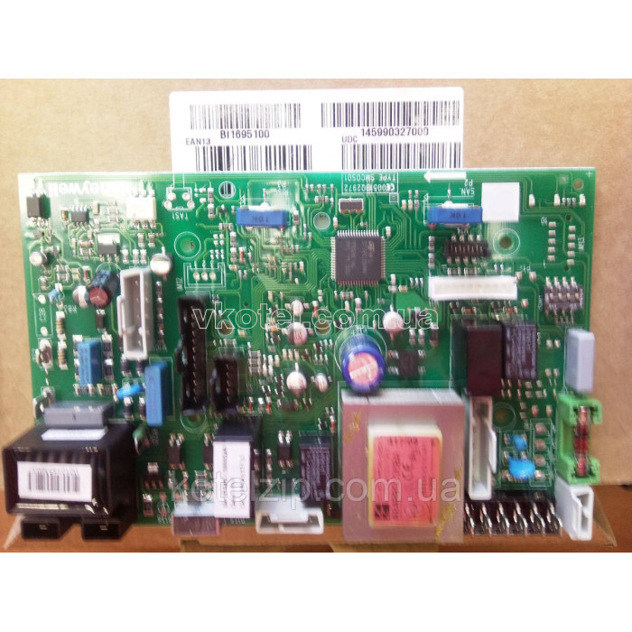 Плата управления газового котла Biasi Delta (2 ручки управления и 3 лампочки) Art. BI1695100