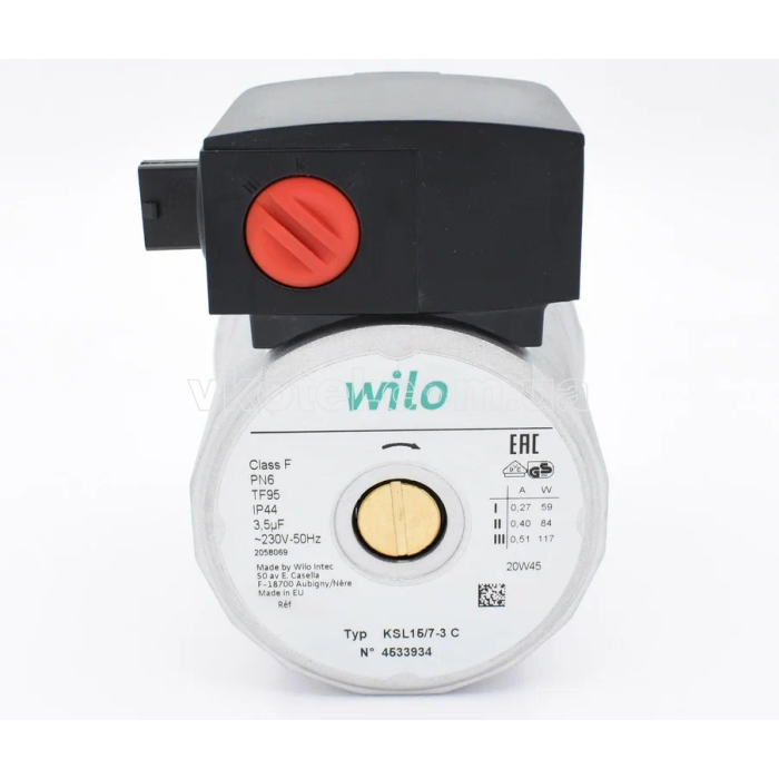 Насос циркуляционный для котла RSL 15/7-3-KU-CLR-3 32 кВт Nova Florida, арт. 6CIRCOLA10