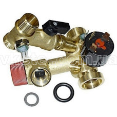 Гідровузол для котла (з краном підживлення) Ferroli Domicompact 39812130