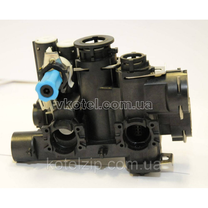 Правая гидрогруппа входа (обратки) газового котла Westen Pulsar D, Baxi Fourtech Art. 711033700