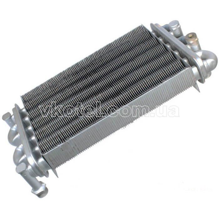 Теплообменник битермический для газового котла Unical EVE 05 CTN 24 F/CTFS 24 F. Art. 95262052