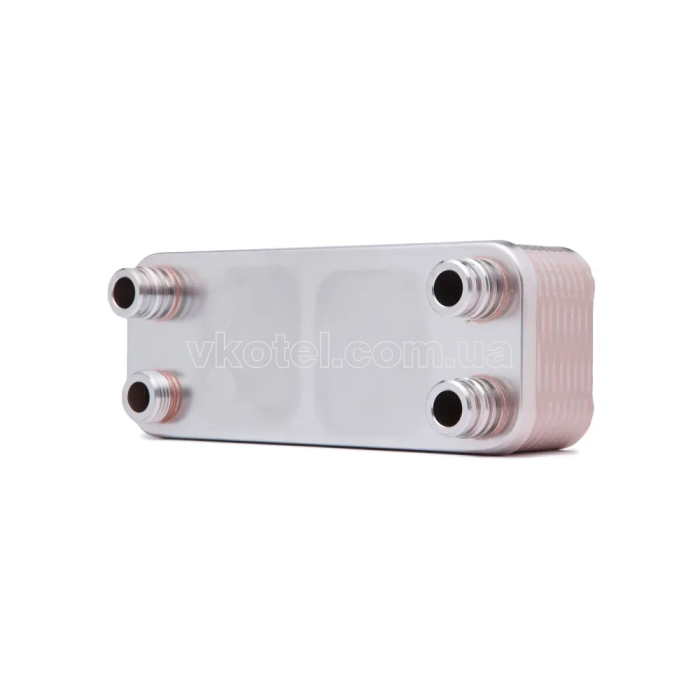 Теплообменник ГВС пластинчатый 12 пл Vaillant Turbomax Pro/ Plus, Atmomax Pro/ Plus 065131, 0020073795