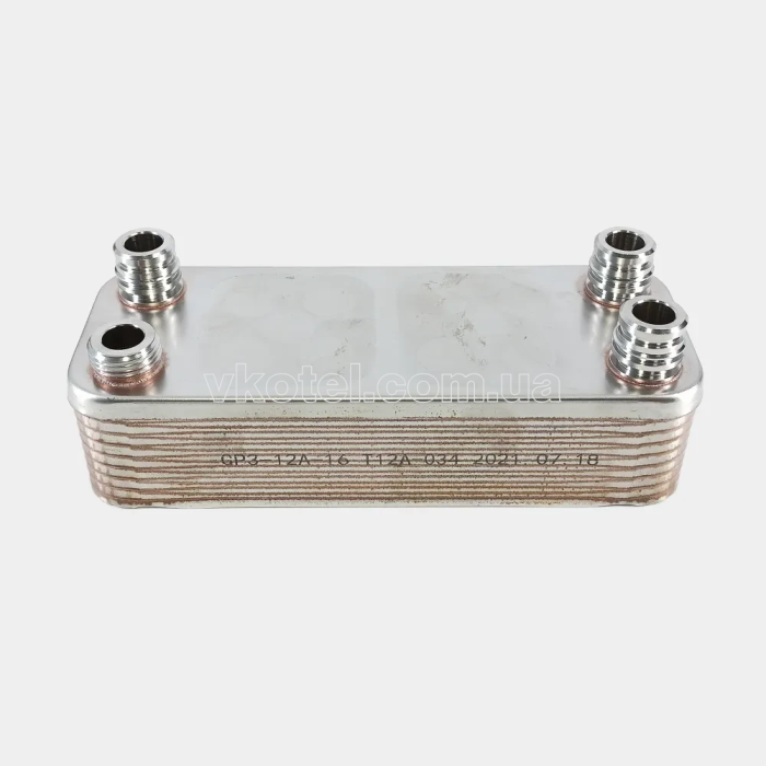 Теплообменник ГВС 20 пластин Vaillant MAX Pro-Plus 32 кВт, 36 кВт VUW /2, R1, R3, (аналог 065153)