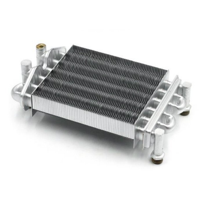 Теплообменник битермический для газового котла Nobel 18 SE Pro, Rocterm, Maxi art. 52111