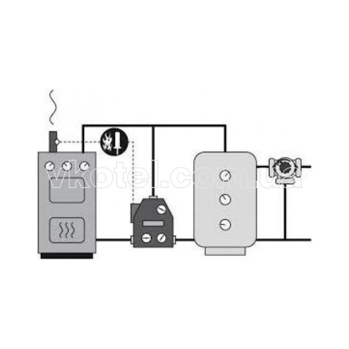 VеXve TERMOVAR-100 DN32 61°C (Ладдомат) Потужність до 100 квт.