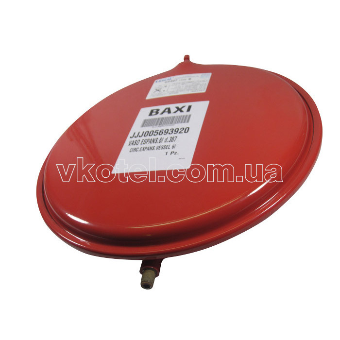 Бак розширювальний Baxi, Westen 6 літрів Cimm CP387 MAIN FOUR, ECO 4S, PULSAR D, QUASAR ART. 5693920 (5695230)